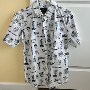 Babe Ruth Baseballism Button Up